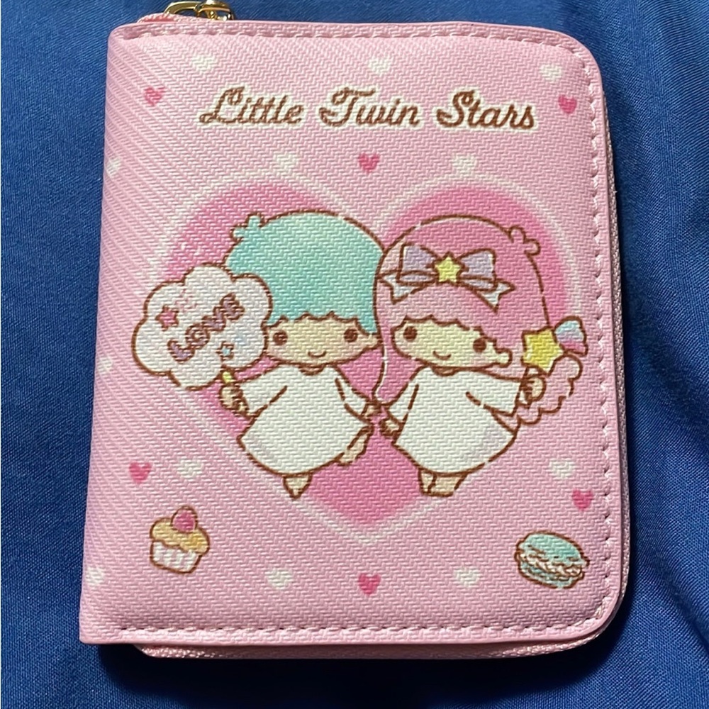 Little twin stars zippered wallet